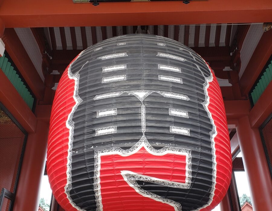 Senso-ji Kaminarimon Gate Lantern Tokyo