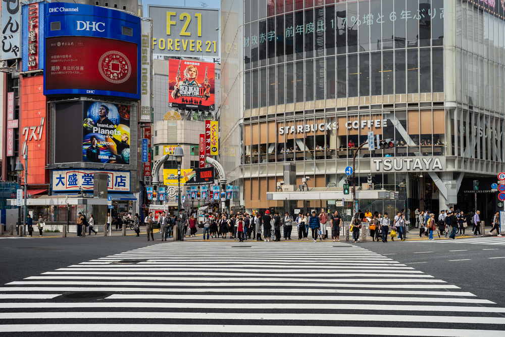 Shibuya Scramble Crossing, Tokyo Tour